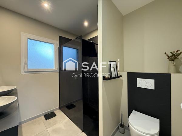 Maison 145m2 implantée sur une grande parcelle de 2100m2