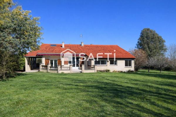 A Miélan villa T6 avec piscine et parc de 3500 m²