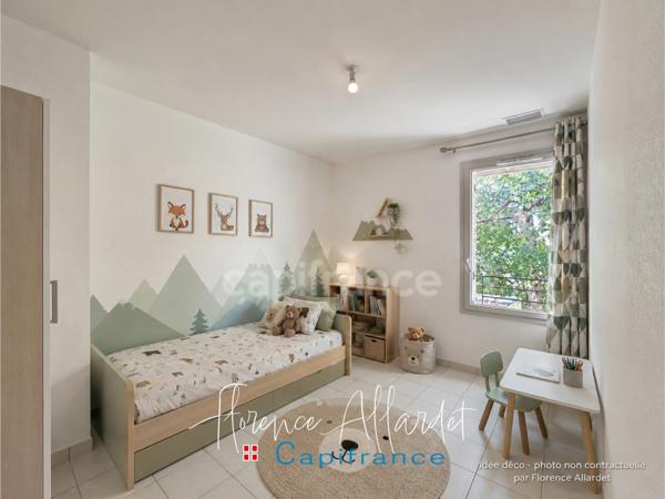 Maison mitoyenne T4 avec jardin, garage, parkings et vue sur le Revard MERY (73)