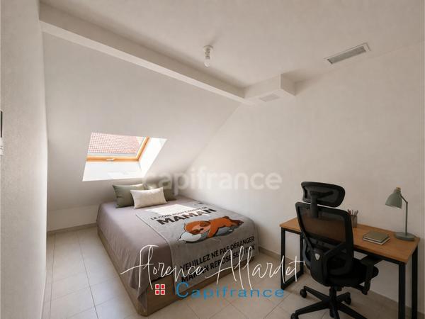 Maison mitoyenne T4 avec jardin, garage, parkings et vue sur le Revard MERY (73)
