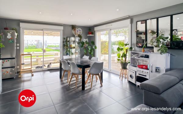 Maison à vendre    6 pièces • 90 m2 Les Andelys