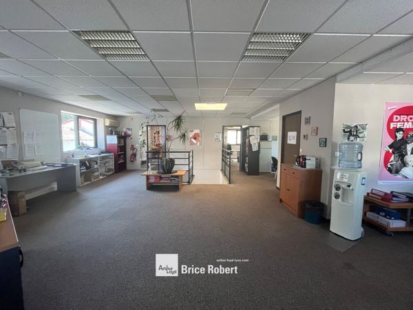 Bureaux à vendre 450 m² climatisés Champagne Au Mont d'Or accès routier