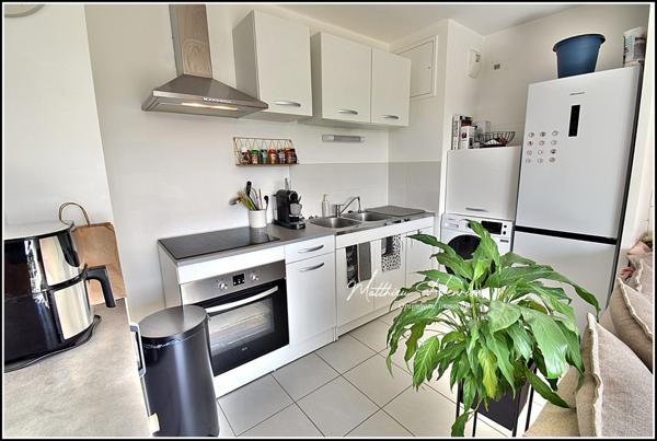 Maromme - La Maine, aux portes de Rouen, appartement T2 récent avec balcon et parking privatif, DPE C !