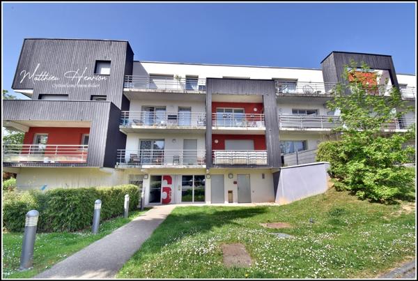 Maromme - La Maine, aux portes de Rouen, appartement T2 récent avec balcon et parking privatif, DPE C !