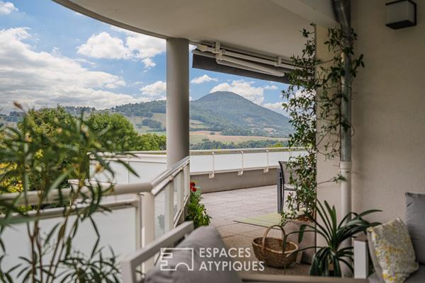 Appartement de standing dans son nid de verdure