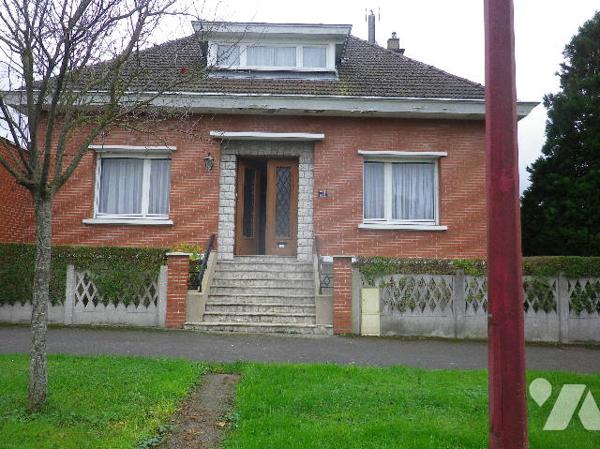 Maison individuelle située à PERONNE sur un terrain de 544m²