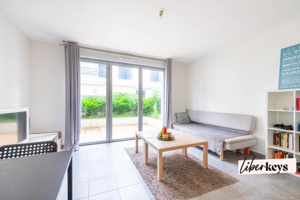 Appartement 2 pièces 43m2 avec terrasse et jardin 