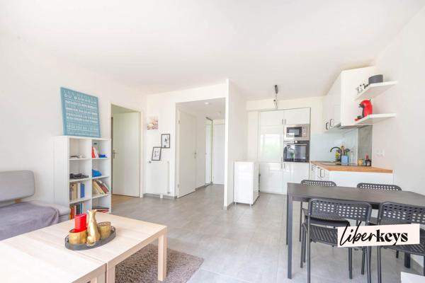 Appartement 2 pièces 43m2 avec terrasse et jardin 