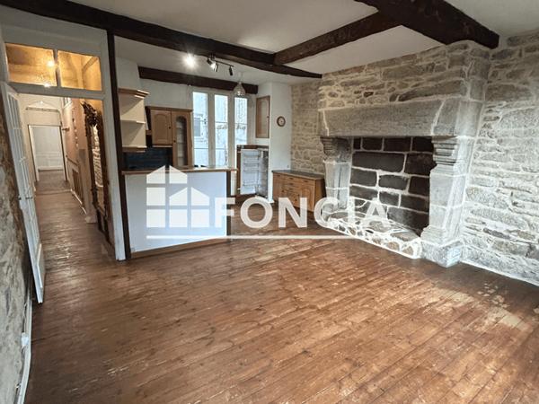 Location Appartement 2 pièces 78.82 m² - 19 rue du Sallé Quimper 29000