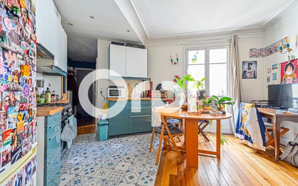 Appartement à vendre    2 pièces • 38,10 m2 Paris 20