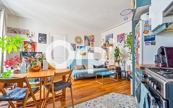Appartement à vendre    2 pièces • 38,10 m2 Paris 20