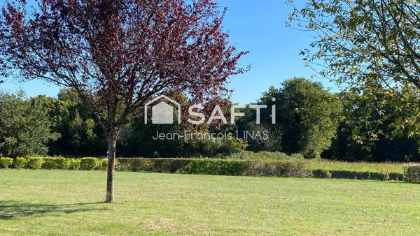 Terrain à bâtir non viabilisé au calme à 600 mètres du centre-ville