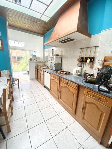 Maison env. 100m2 – 2 chambres – Jardin – Marcq-en-Barœul