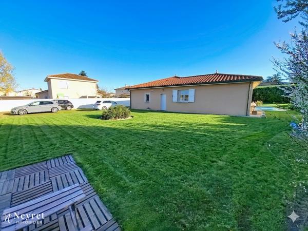 Rare !!! Maison de plain pied de 130 m² sur 1500 m² de terrain, 5 chambres
