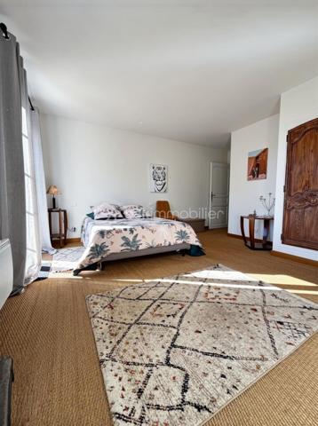 DE NOUVEAU A LA VENTE 

Idéalement située dans un quartier résidentiel calme et prisé, cette superbe villa de 433 m² nichée dans un écrin de verdure, offre un parfait équilibre entre demeure familiale et maison d’hôtes.
Ses volumes généreux, ses matériaux de qualité et sa conception soignée en font un lieu unique, à la fois élégant et accueillant.

Édifiée sur un terrain d’environ 1 900 m², elle se compose au rez-de-chaussée d’un vaste salon/séjour, d’une cuisine indépendante, d’une buanderie, d’une véranda lumineuse ainsi que d’un bureau.
 Le coin nuit du rez-de-chaussée comprend une belle suite parentale, un grand dressing ainsi que deux chambres supplémentaires partageant une salle d’eau commune.
À l’étage, cinq superbes suites parentales offrent confort, intimité et indépendance, idéales pour accueillir famille et invités ou pour développer une activité de gîte ou de maison d’hôtes.
L’extérieur offre un jardin, une terrasse, une piscine ainsi que plusieurs places de stationnement.
Un bien rare alliant espace, élégance et sérénité… qui ne demande qu’à être découvert !
AUCUNS TRAVAUX A PREVOIR - Visites possibles en anglais, allemand et russe 

 Le bien comprend 1 lot et est situé dans une copropriété de 31 lots (les charges courantes annuelles moyennes de copropriété sont de 350 € et le syndicat des copropriétaires ne fait pas l'objet d'une procédure citée à l'article L. 721-1 du code de la construction et de l'habitation).