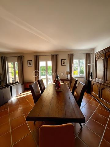 DE NOUVEAU A LA VENTE 

Idéalement située dans un quartier résidentiel calme et prisé, cette superbe villa de 433 m² nichée dans un écrin de verdure, offre un parfait équilibre entre demeure familiale et maison d’hôtes.
Ses volumes généreux, ses matériaux de qualité et sa conception soignée en font un lieu unique, à la fois élégant et accueillant.

Édifiée sur un terrain d’environ 1 900 m², elle se compose au rez-de-chaussée d’un vaste salon/séjour, d’une cuisine indépendante, d’une buanderie, d’une véranda lumineuse ainsi que d’un bureau.
 Le coin nuit du rez-de-chaussée comprend une belle suite parentale, un grand dressing ainsi que deux chambres supplémentaires partageant une salle d’eau commune.
À l’étage, cinq superbes suites parentales offrent confort, intimité et indépendance, idéales pour accueillir famille et invités ou pour développer une activité de gîte ou de maison d’hôtes.
L’extérieur offre un jardin, une terrasse, une piscine ainsi que plusieurs places de stationnement.
Un bien rare alliant espace, élégance et sérénité… qui ne demande qu’à être découvert !
AUCUNS TRAVAUX A PREVOIR - Visites possibles en anglais, allemand et russe 

 Le bien comprend 1 lot et est situé dans une copropriété de 31 lots (les charges courantes annuelles moyennes de copropriété sont de 350 € et le syndicat des copropriétaires ne fait pas l'objet d'une procédure citée à l'article L. 721-1 du code de la construction et de l'habitation).