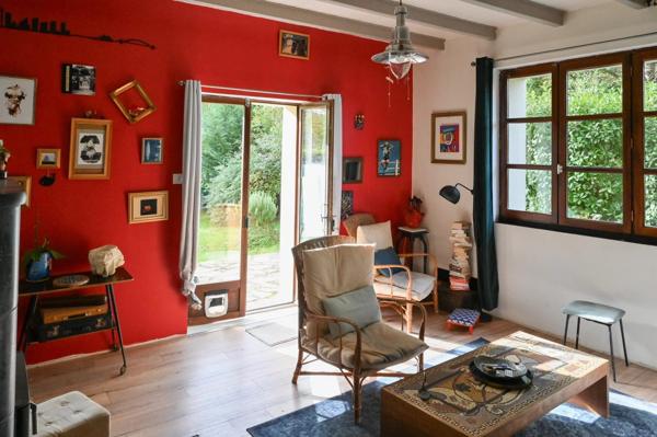 Maison familiale avec grand jardin