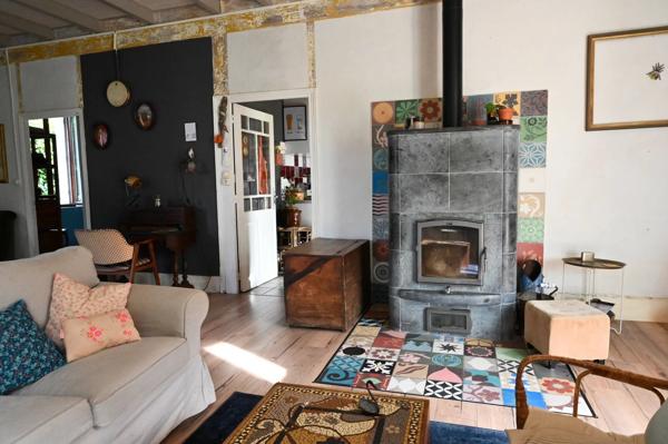 Maison familiale avec grand jardin