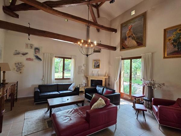 Proche Marciac dans le Gers maison 136 m2 sur 15 hectares