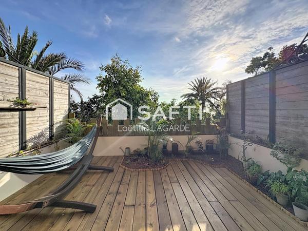 Duplex F3 avec vue mer centre ville des Avirons.