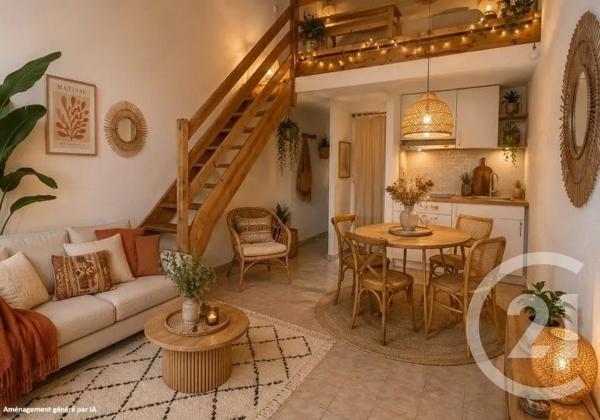 Appartement F1 à vendre  1 pièce - 30,78 m 2   MONTPELLIER  - 34