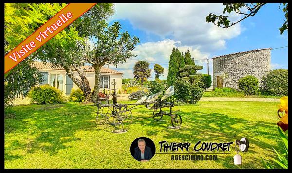 À vendre - Maison ancienne, 9 pièces située à Semussac (17120)