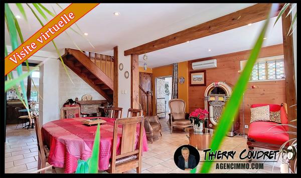 À vendre - Maison ancienne, 9 pièces située à Semussac (17120)