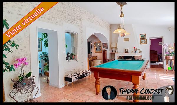 À vendre - Maison ancienne, 9 pièces située à Semussac (17120)