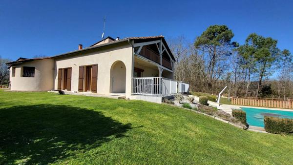 Maison d'architecte de 220 m² avec piscine chauffée sans vis-à-vis