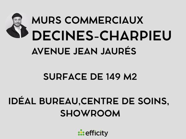 Local Commercial 8 pièces - 149 m² Exclusivité efficity