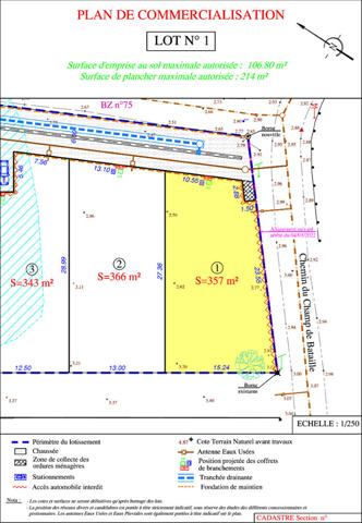 Terrain à bâtir - Orouët