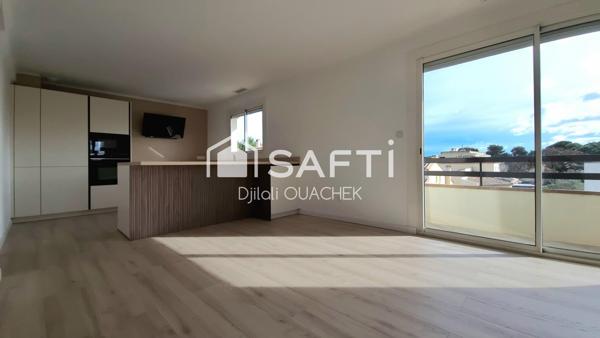 Appartement 3 pièces 88 m² dernier étage rénové