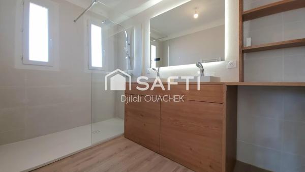 Appartement 3 pièces 88 m² dernier étage rénové