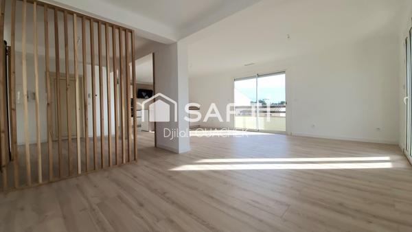 Appartement 3 pièces 88 m² dernier étage rénové