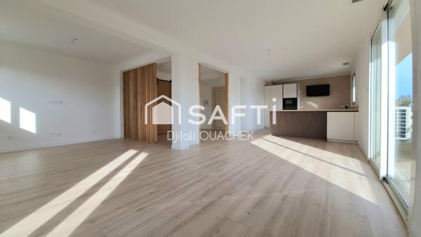 Appartement 3 pièces 88 m² dernier étage rénové