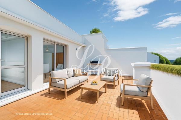 T3 en attique rénové – Terrasse 36 m² – 150 m des plages - Secteur Couchant