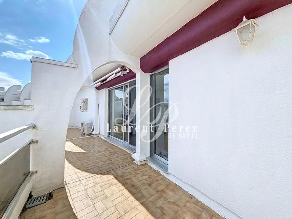 T3 en attique rénové – Terrasse 36 m² – 150 m des plages - Secteur Couchant