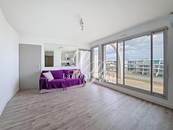 T3 en attique rénové – Terrasse 36 m² – 150 m des plages - Secteur Couchant