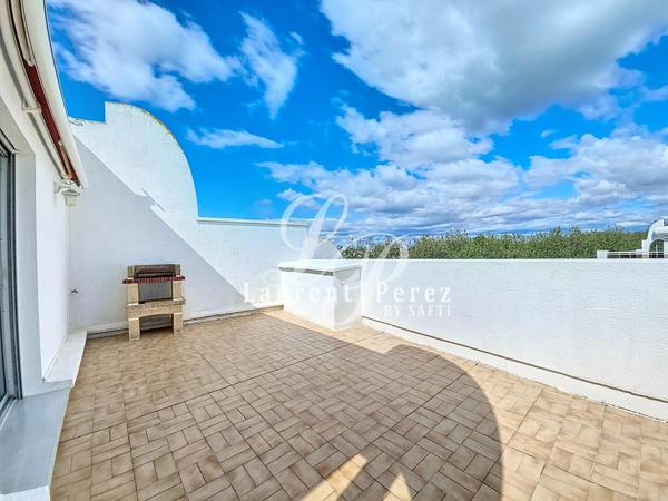 T3 en attique rénové – Terrasse 36 m² – 150 m des plages - Secteur Couchant