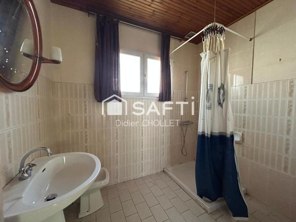 Maison à rénover de 70 m² avec jardin situé à Saint Gilles Croix de Vie