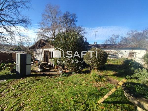 ANCIEN MOULIN A EAU AVEC JARDIN ATTENANT ET CANAL