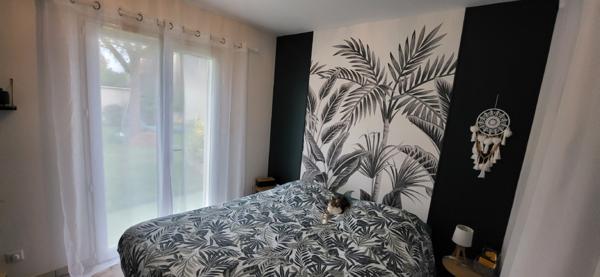 Pizancon (26300) Maison de plain-pied .100 m2.5 pièces Terrain:-600 m2