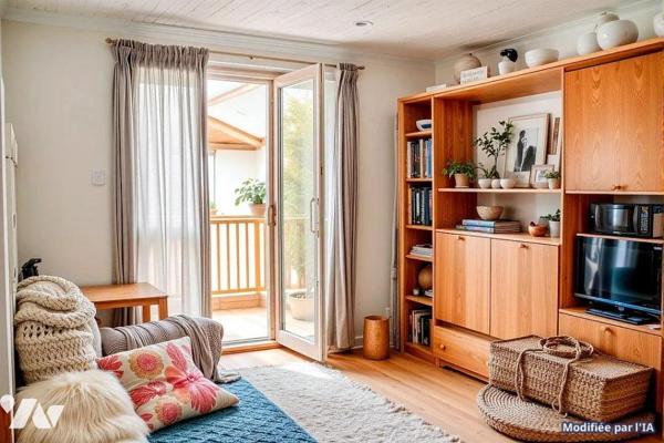 APPARTEMENT A VENDRE - GEX HYPER CENTRE -  T2 avec Balcon vue Jura - En résidence - Garage et cave -