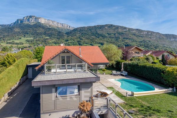 LAC D'ANNECY - VILLAZ - MAISON 5 CHAMBRES- 3 SALLES DE BAIN- PISCINE