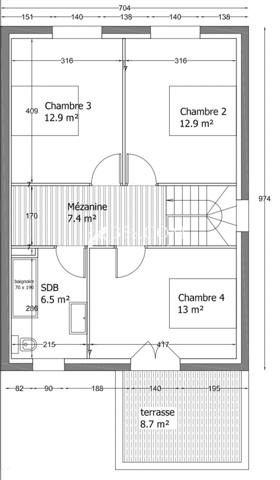Maison 5 pièce(s) 4 chambre(s) 114 m²