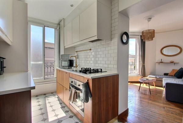 VENTE : appartement F2 (40m² Carrez) à ASNIERES SUR SEINE