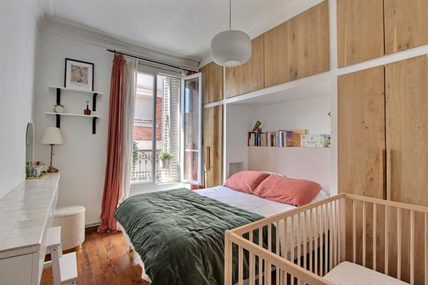 VENTE : appartement F2 (40m² Carrez) à ASNIERES SUR SEINE