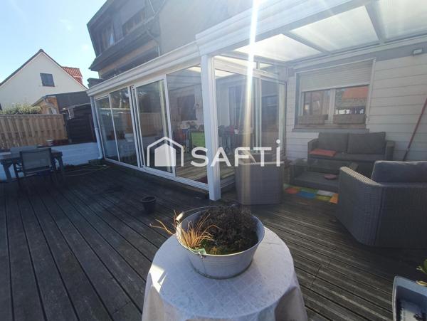 Maison 3 chambres jardin et vie de plain pieds