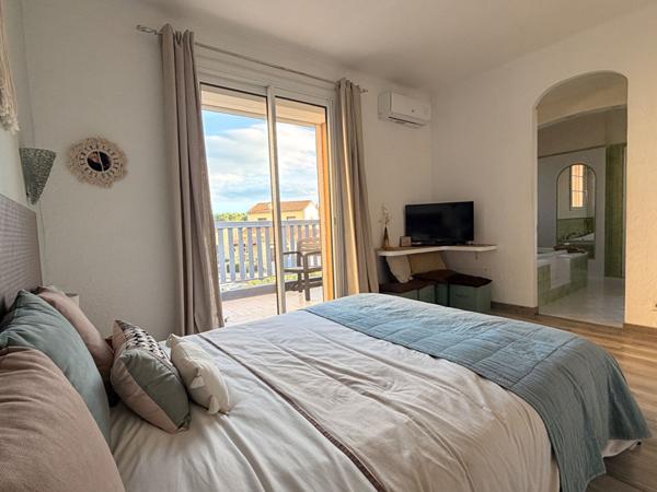 CANET PLAGE - MAISON 183m² - TROIS FACES AVEC PISCINE ET SPA