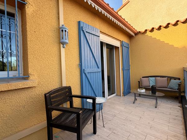 CANET PLAGE - MAISON 183m² - TROIS FACES AVEC PISCINE ET SPA